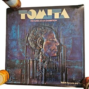 Tomita Pictures at an Exhibition 24x24 Promo Poster‎ Vintage 1975 RCA Records